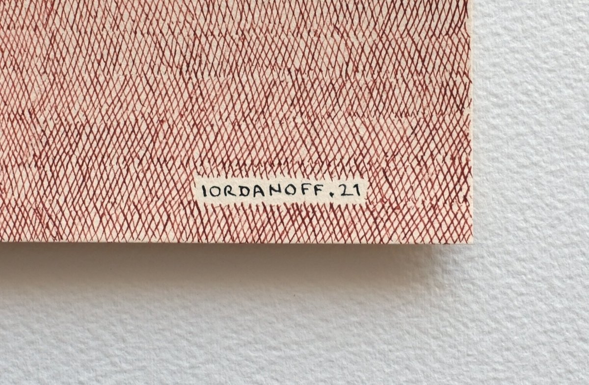 Sur l'étagère - by Jérémie Iordanoff - Abstract Painting - Ideelart