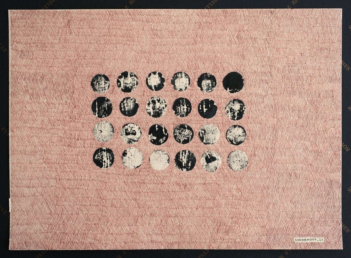 Sur l'étagère - by Jérémie Iordanoff - Abstract Painting - Ideelart