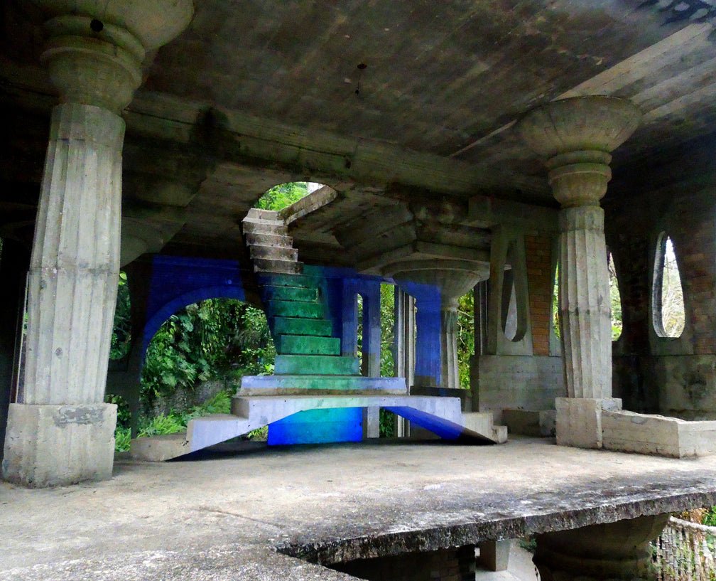 Surreal Gardens - Projections of the Surreal (Xilitla) - by Anne Katrine Senstad - Abstract Projects - Ideelart