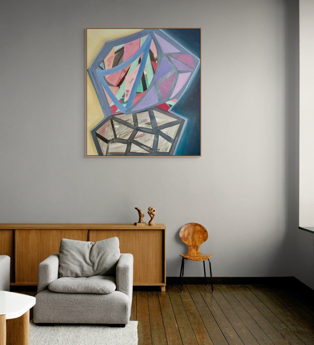 The Eclipse - by Ashlynn Browning - Abstract Painting - Ideelart