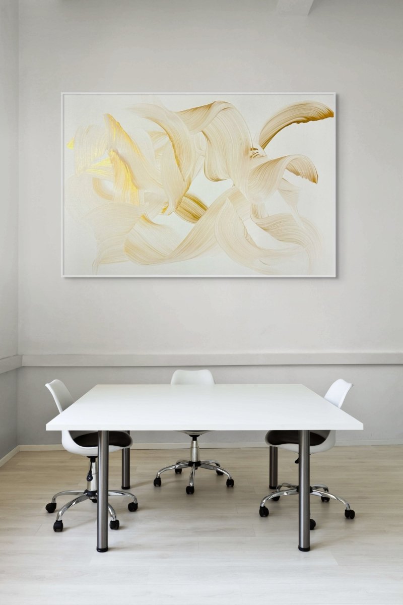 The sound of disagreement - by Nikolaos Schizas - Abstract Painting - Ideelart