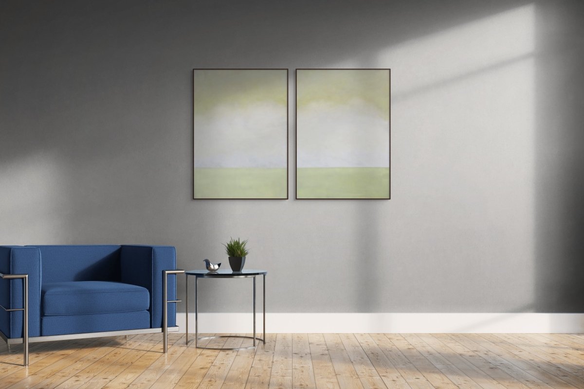 The Whisper of Solitude - by Janise Yntema - Abstract Painting - Ideelart