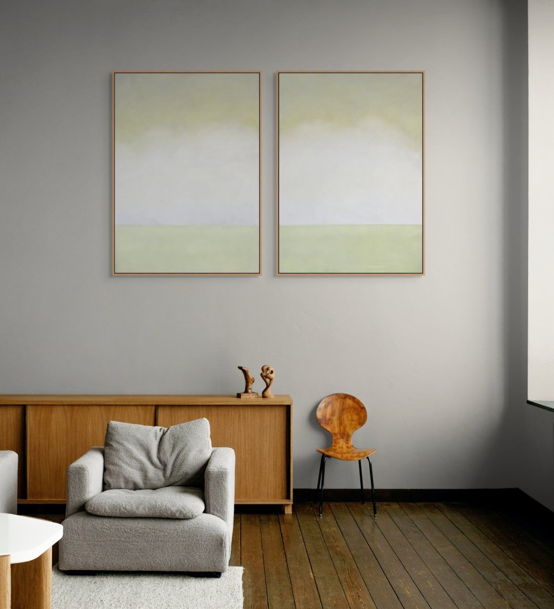 The Whisper of Solitude - by Janise Yntema - Abstract Painting - Ideelart