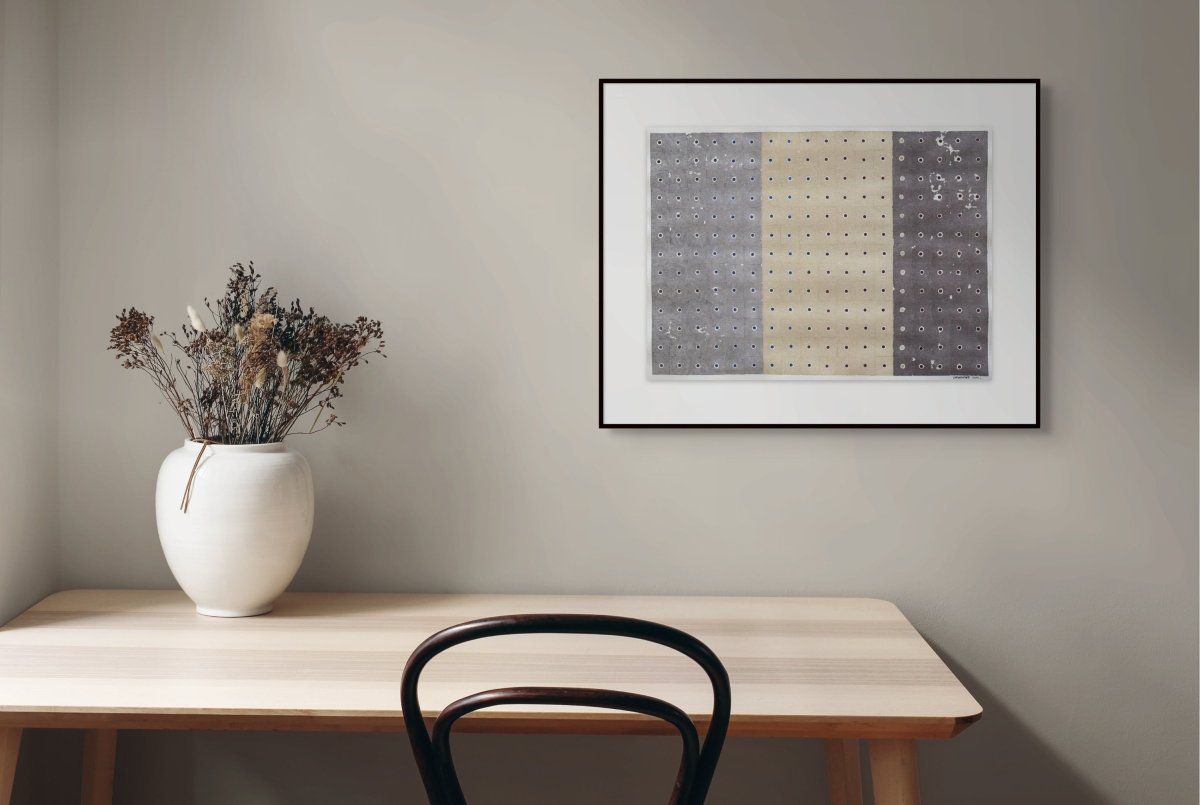 Trois bandes - by Jérémie Iordanoff - Abstract Painting - Ideelart