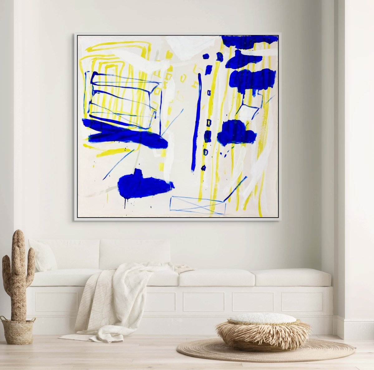 Un pas de côté - by Macha Poynder - Abstract Painting - Ideelart
