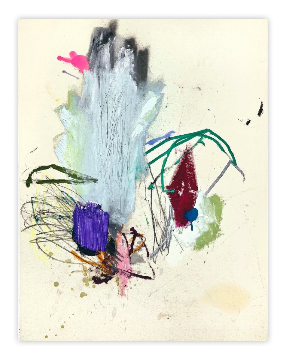 Untitled 134_25 - by Ludovic Dervillez - Abstract Painting - Ideelart