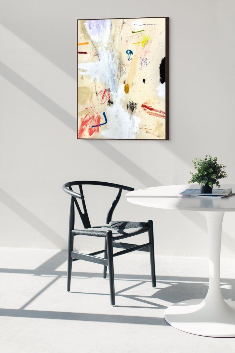 Untitled 152_25 - by Ludovic Dervillez - Abstract Painting - Ideelart