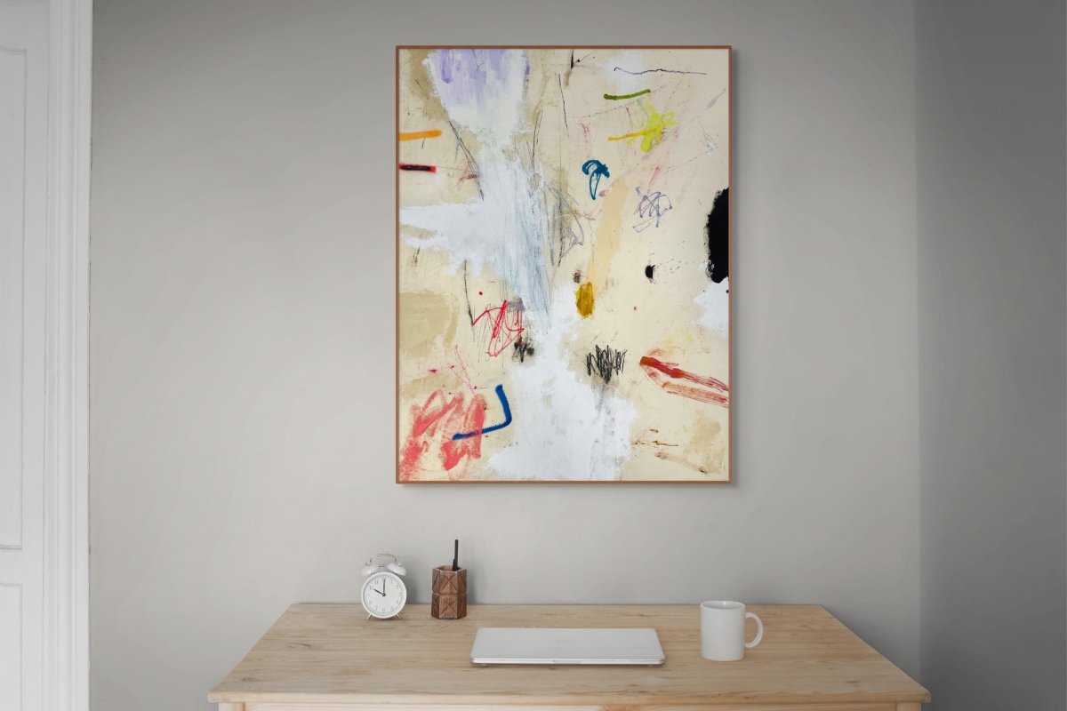 Untitled 152_25 - by Ludovic Dervillez - Abstract Painting - Ideelart