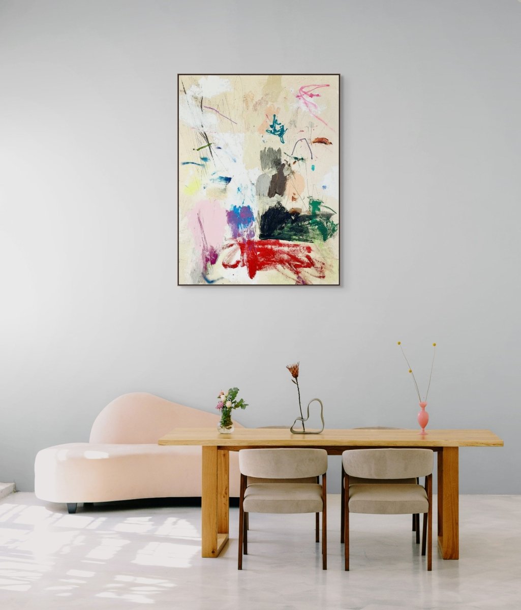 Untitled 156_25 - by Ludovic Dervillez - Abstract Painting - Ideelart