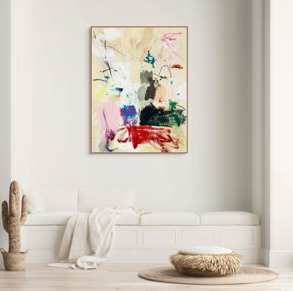 Untitled 156_25 - by Ludovic Dervillez - Abstract Painting - Ideelart