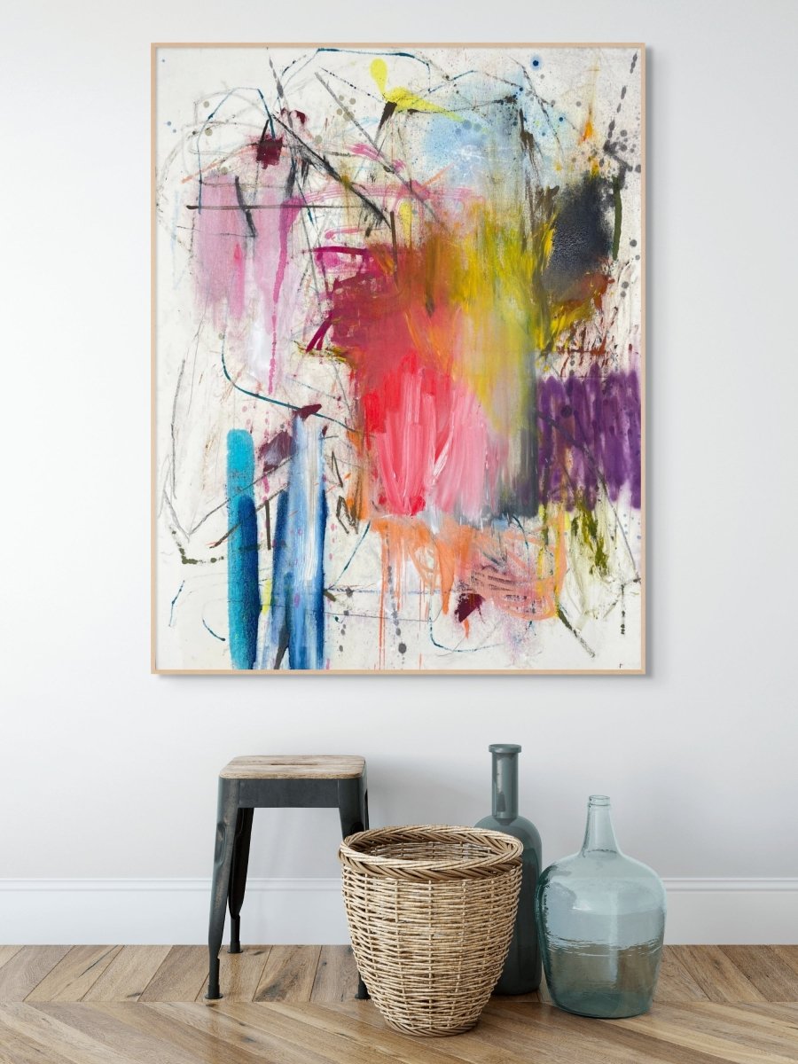 Untitled 41_24 - by Ludovic Dervillez - Abstract Painting - Ideelart