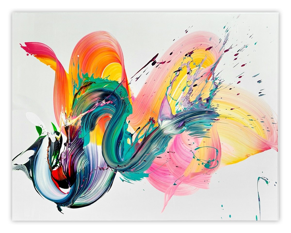 Visions - by Nikolaos Schizas - Abstract Painting - Ideelart