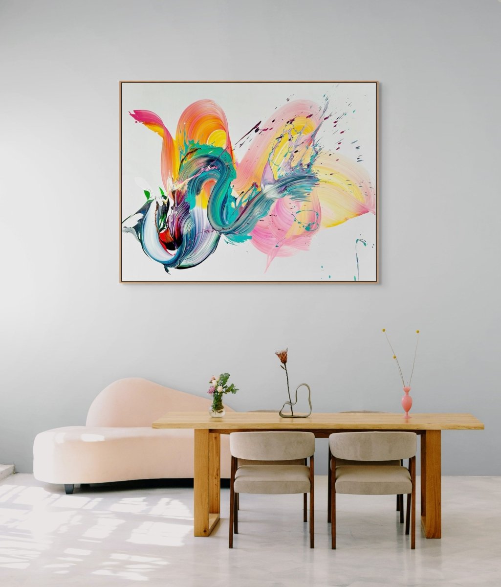 Visions - by Nikolaos Schizas - Abstract Painting - Ideelart