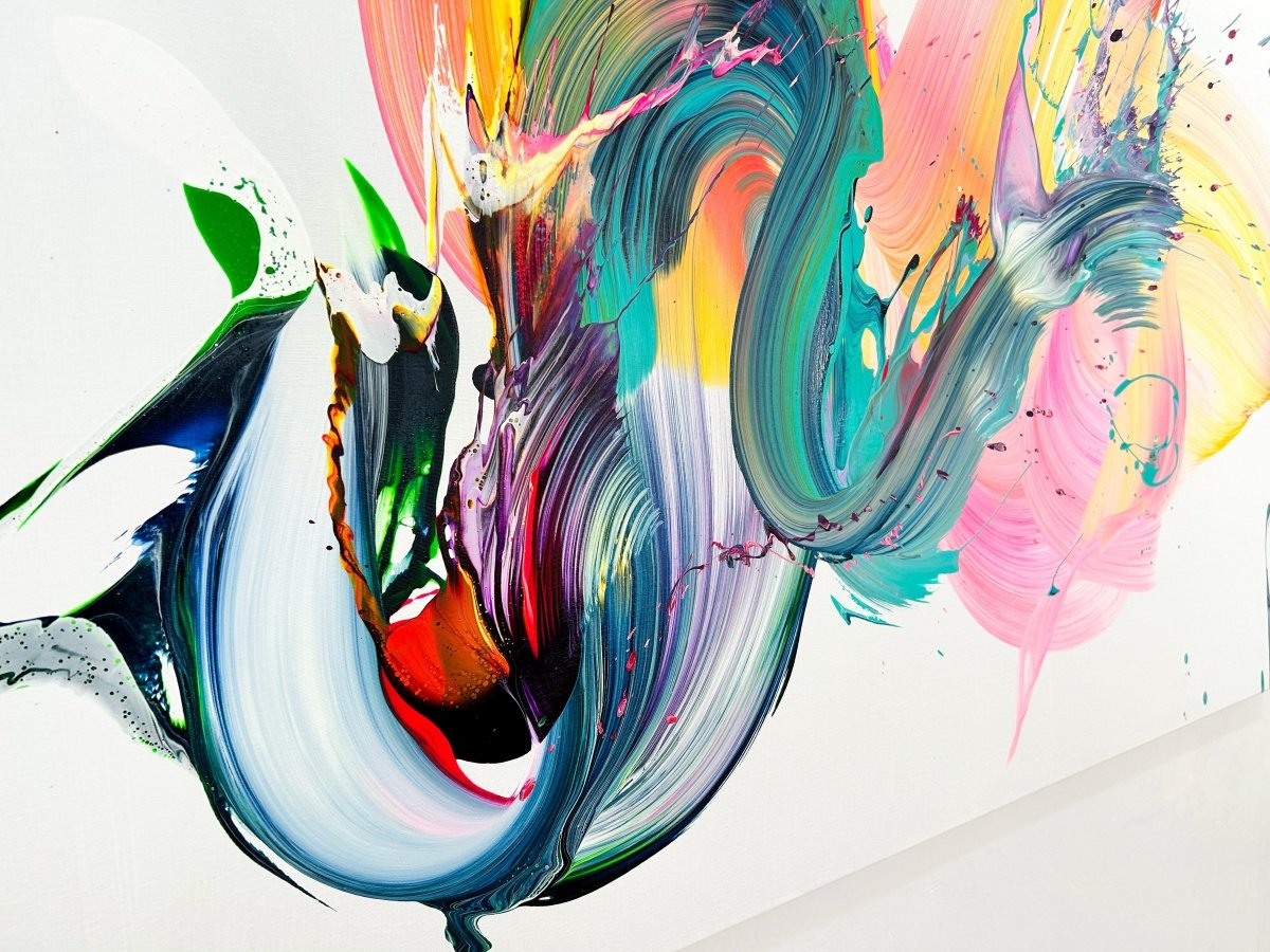 Visions - by Nikolaos Schizas - Abstract Painting - Ideelart