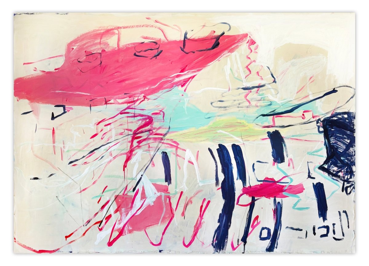 Vol de jour - by Macha Poynder - Abstract Painting - Ideelart