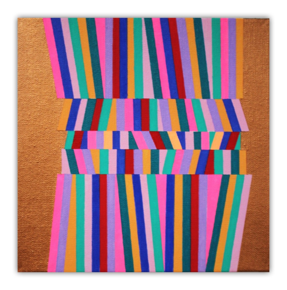 Weaven 1 - by Cristina Ghetti - Abstract Painting - Ideelart
