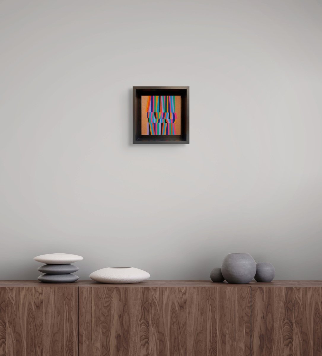 Weaven 3 - by Cristina Ghetti - Abstract Painting - Ideelart