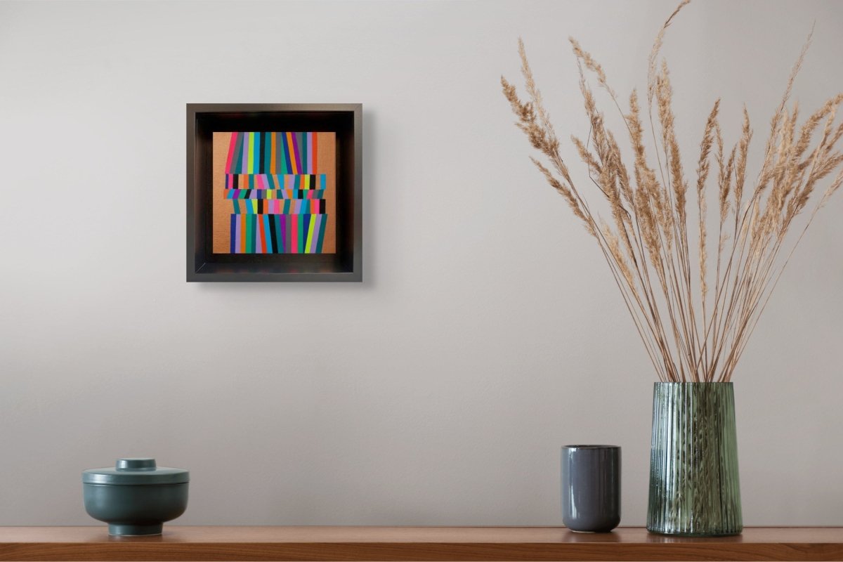 Weaven 4 - by Cristina Ghetti - Abstract Painting - Ideelart