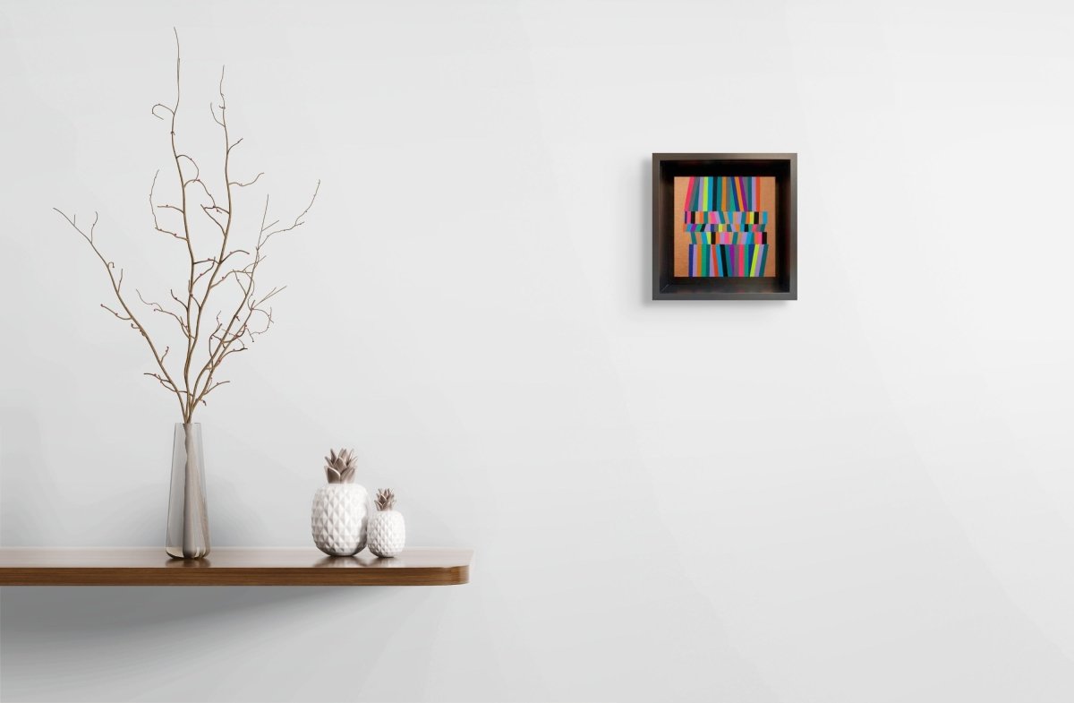 Weaven 4 - by Cristina Ghetti - Abstract Painting - Ideelart