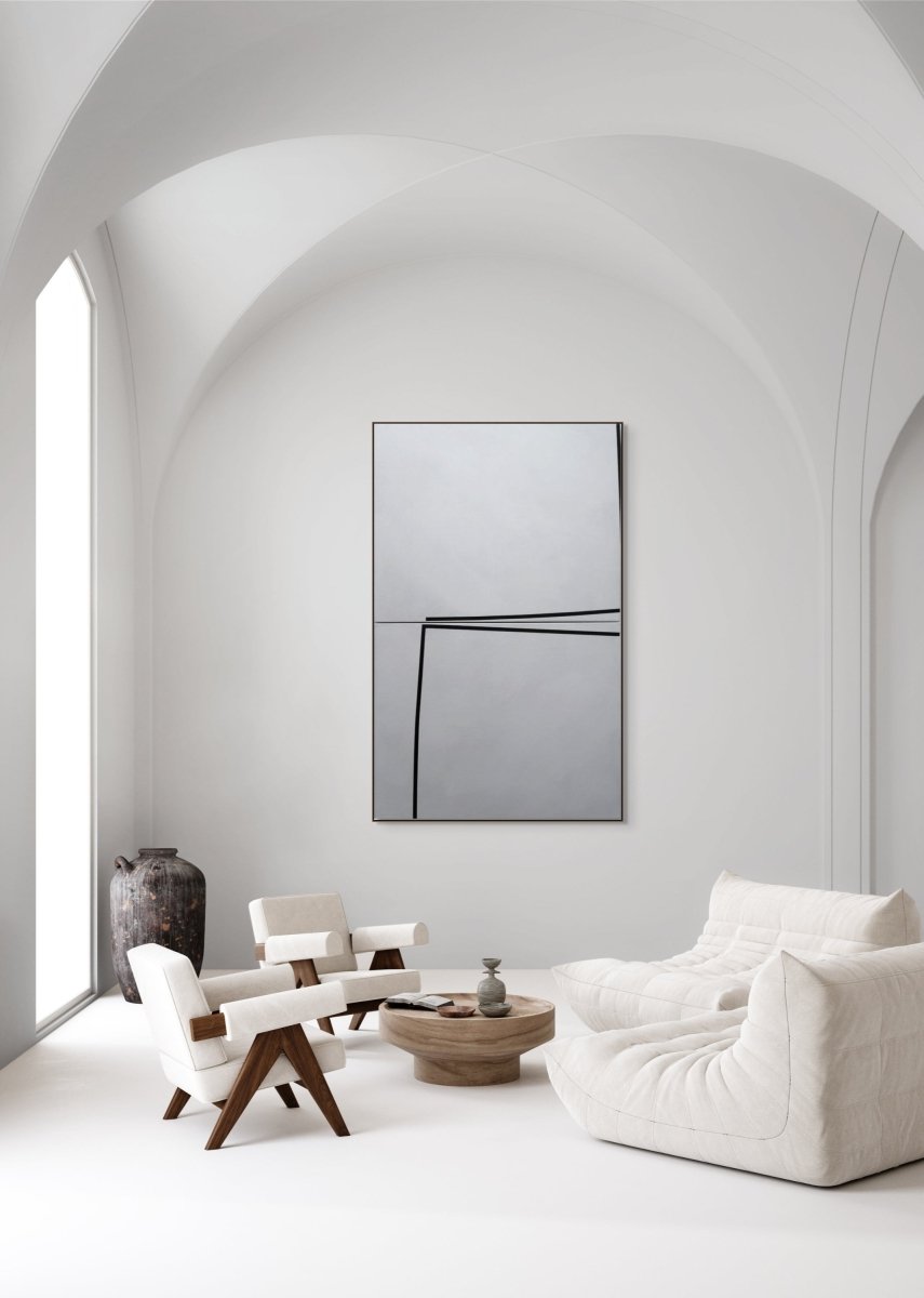 XXI 93 304 - by Pierre Muckensturm - Abstract Painting - Ideelart