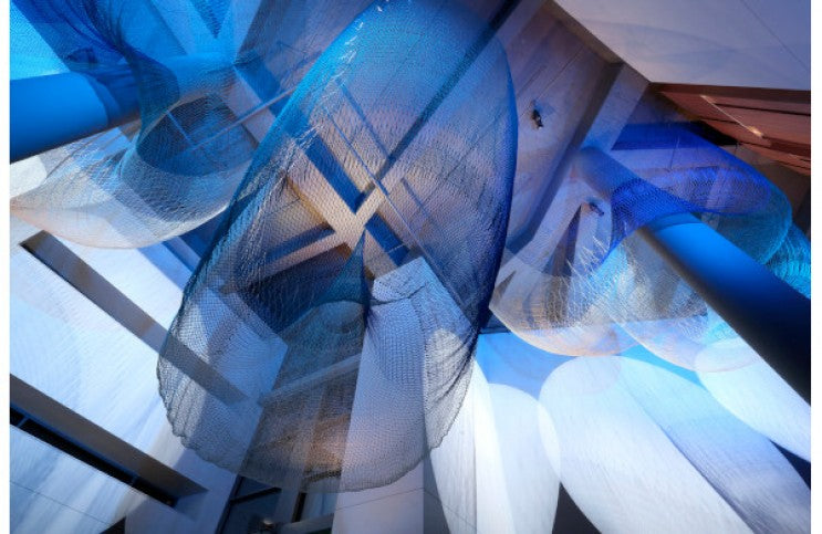 Janet Echelman’s Monumental Hanging Abstractions