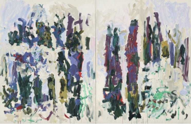 Joan Mitchell's Polyptych Paintings Land at David Zwirner - Ideelart