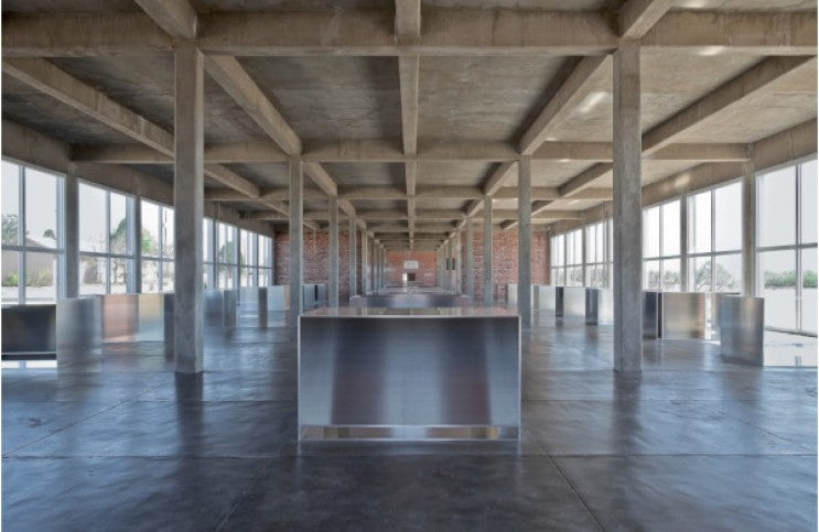 A Word on the 100 Untitled Works in Mill Aluminum by Donald Judd