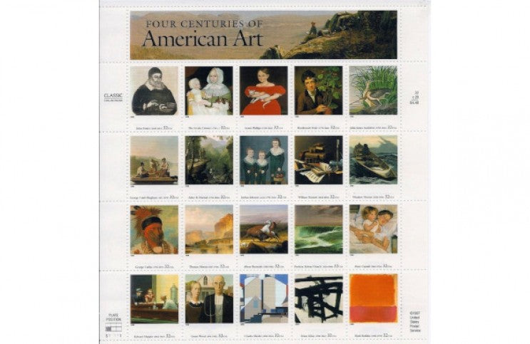 7 Times Abstract Art and Artists Were Featured on US Stamps