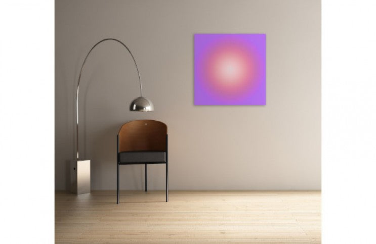 Decorate Your Wall With Some Purple Abstract Art!