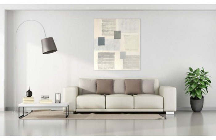 Here's Some Soothing Grey Abstract Art For Your Wall - Ideelart