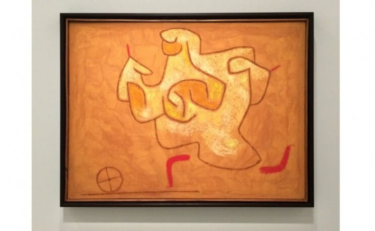 Paul Klee Artwork at Centre Pompidou Paris - The Retrospective