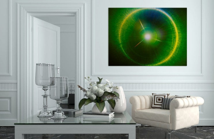 What Large Abstract Paintings Can Do for an Interior Space