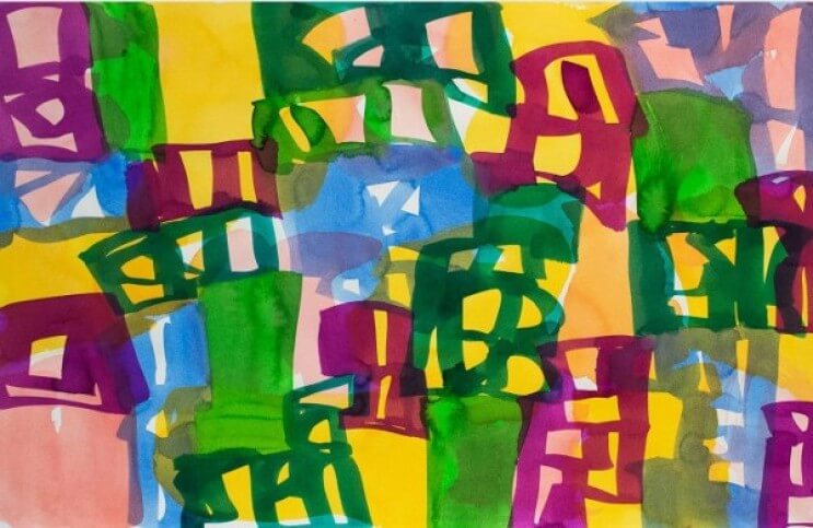 A Fine Relationship between Calligraphy and Abstraction