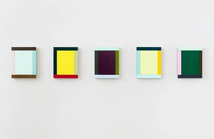 The Wall Works by Imi Knoebel at Von Bartha