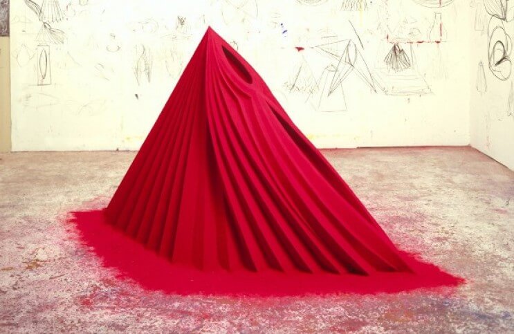 Three Masters of Red Colors in Contemporary Art