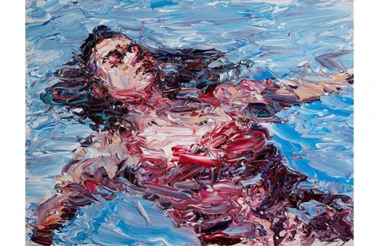 The Reality behind the Abstract Paintings of Chrissy Angliker