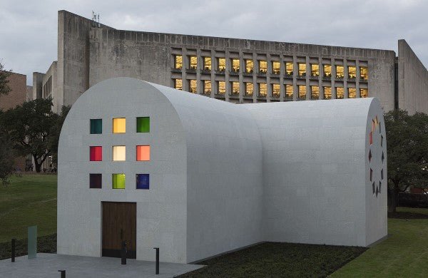 Inside - And Outside - Ellsworth Kelly’s Pavilion in Austin - Ideelart