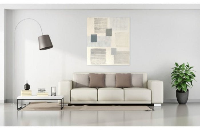 Here's Some Soothing Grey Abstract Art For Your Wall - Ideelart