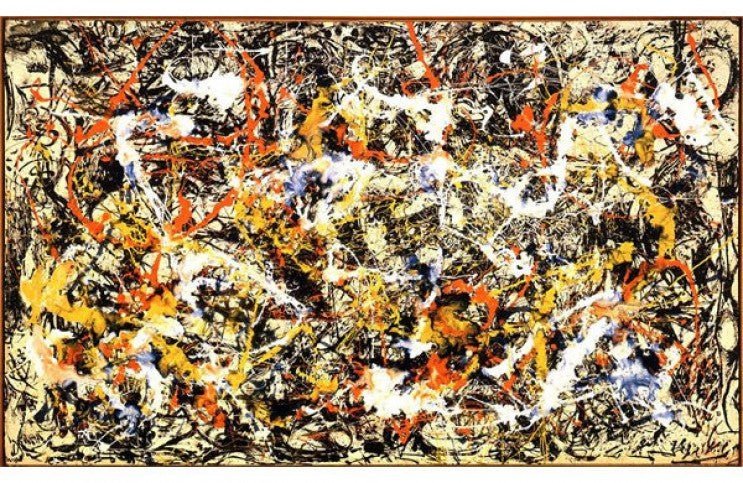 Jackson Pollock’s Convergence – A Masterpiece - Ideelart