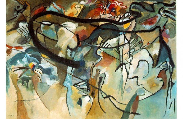 The Story Behind Wassily Kandinsky's Composition VII - Ideelart