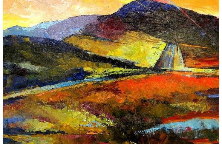 風景画が抽象画になった経緯:魅力的なアートの歴史 風景画が抽象画になった経緯:魅力的なアートの歴史