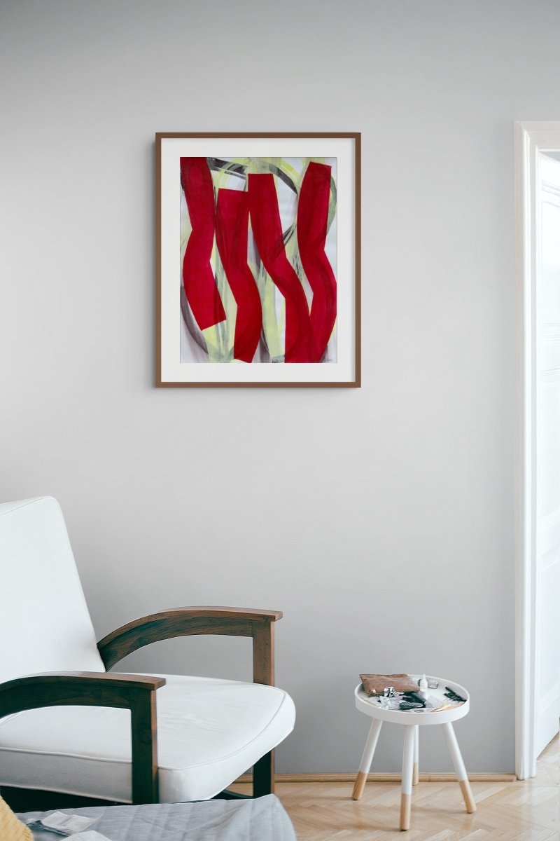 14AV8A-2014 - by Alain Clément - Abstract Painting - Ideelart