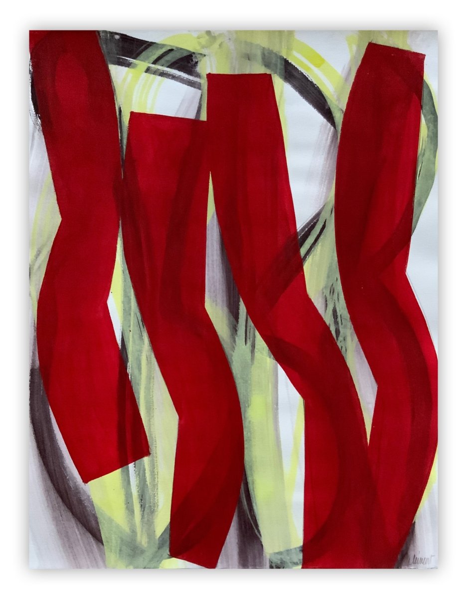 14AV8A-2014 - by Alain Clément - Abstract Painting - Ideelart