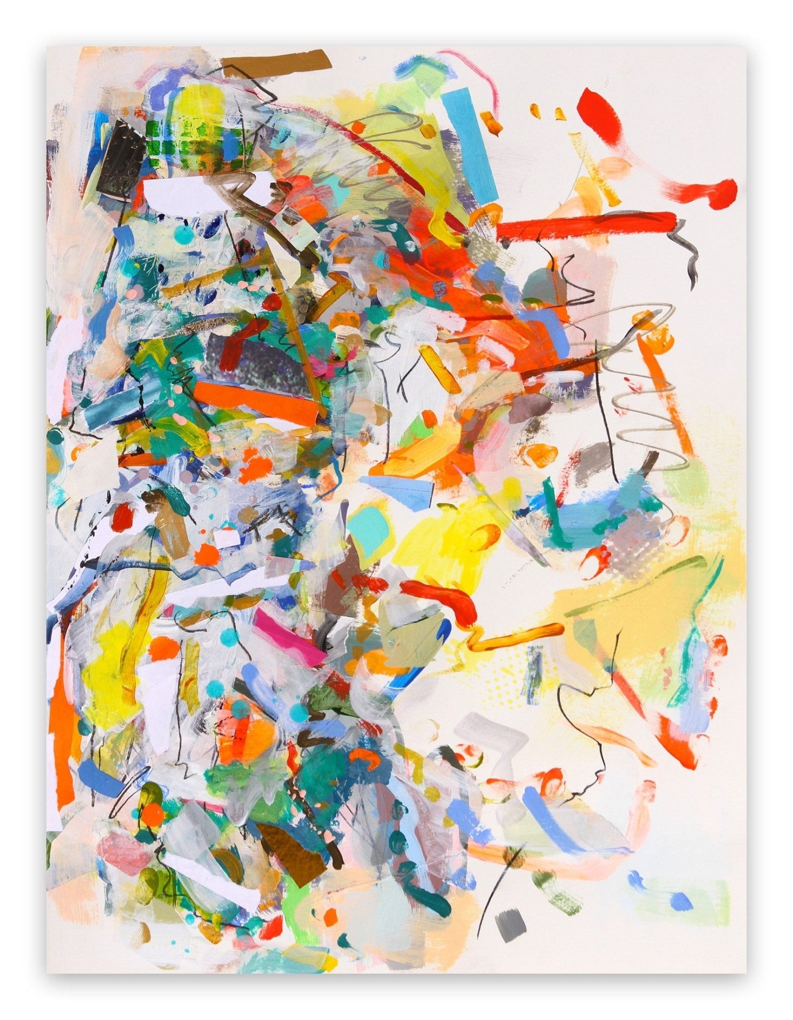 Twisted - Gina Werfel - Abstract Painting - Ideelart