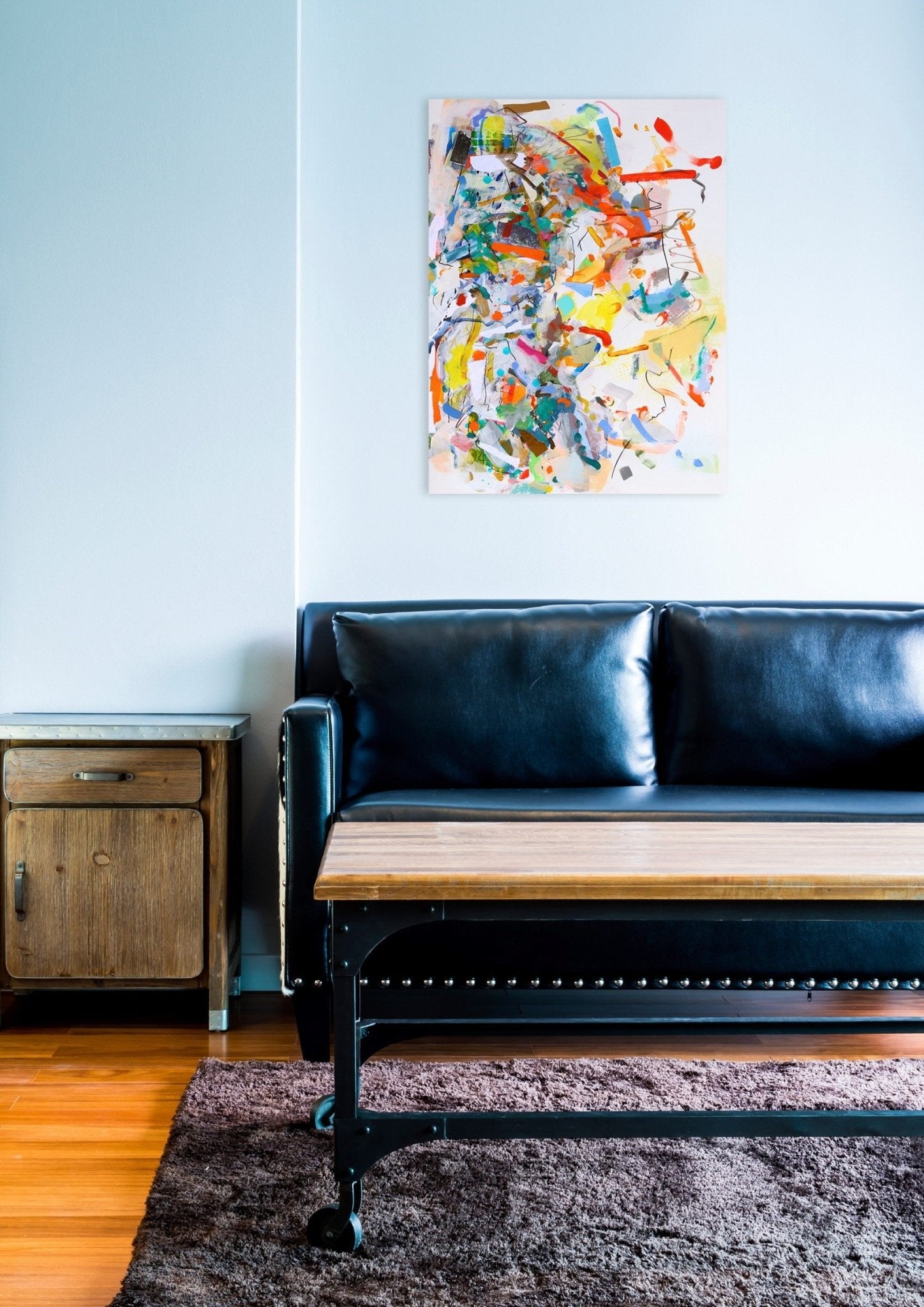 Twisted - Gina Werfel - Abstract Painting - Ideelart