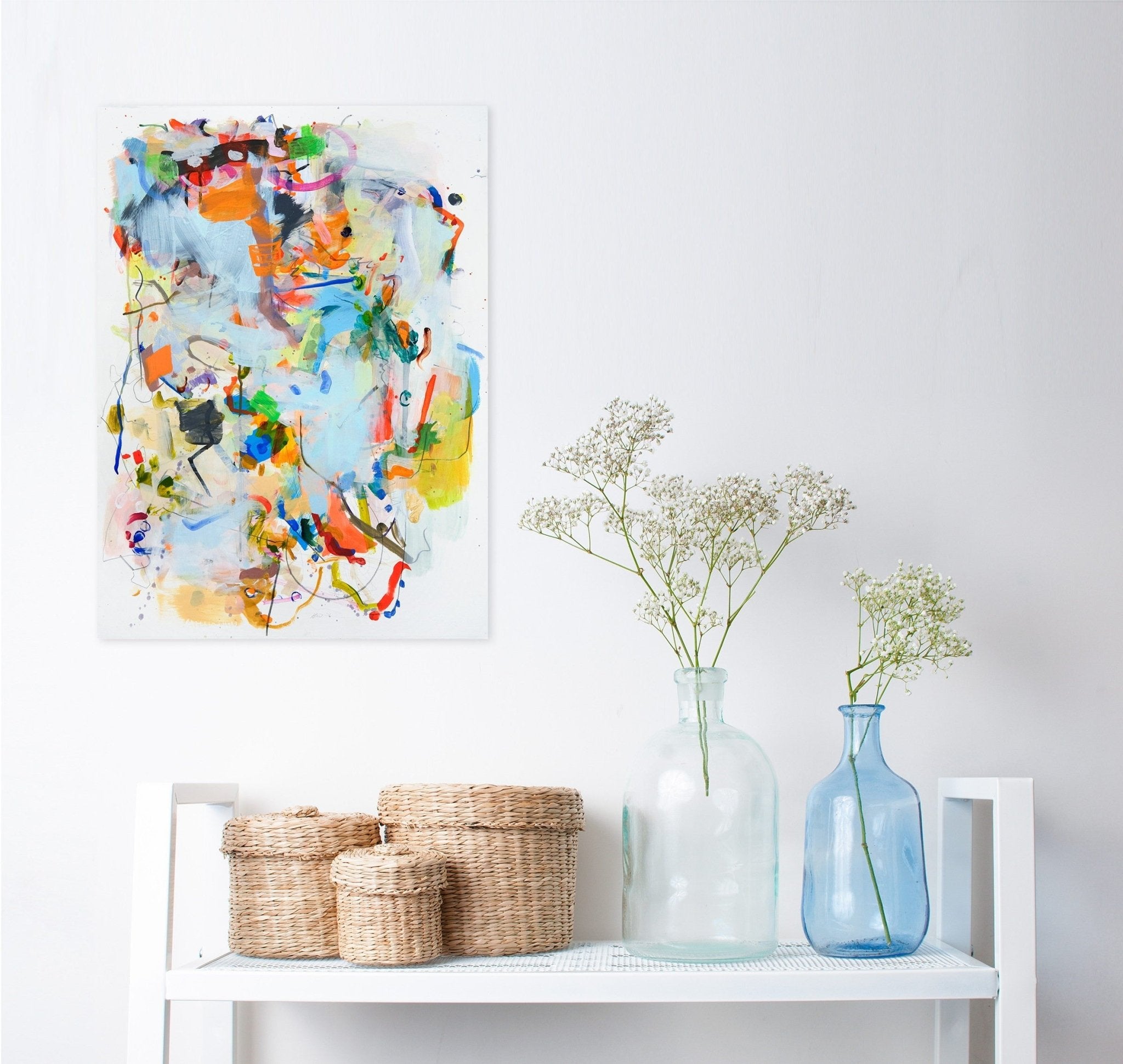 Trembling Precision - Gina Werfel - Abstract Painting - Ideelart