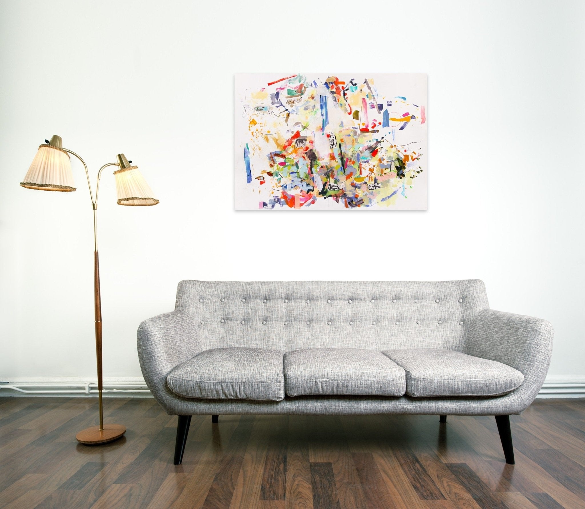 Fragment - Gina Werfel - Abstract Painting - Ideelart