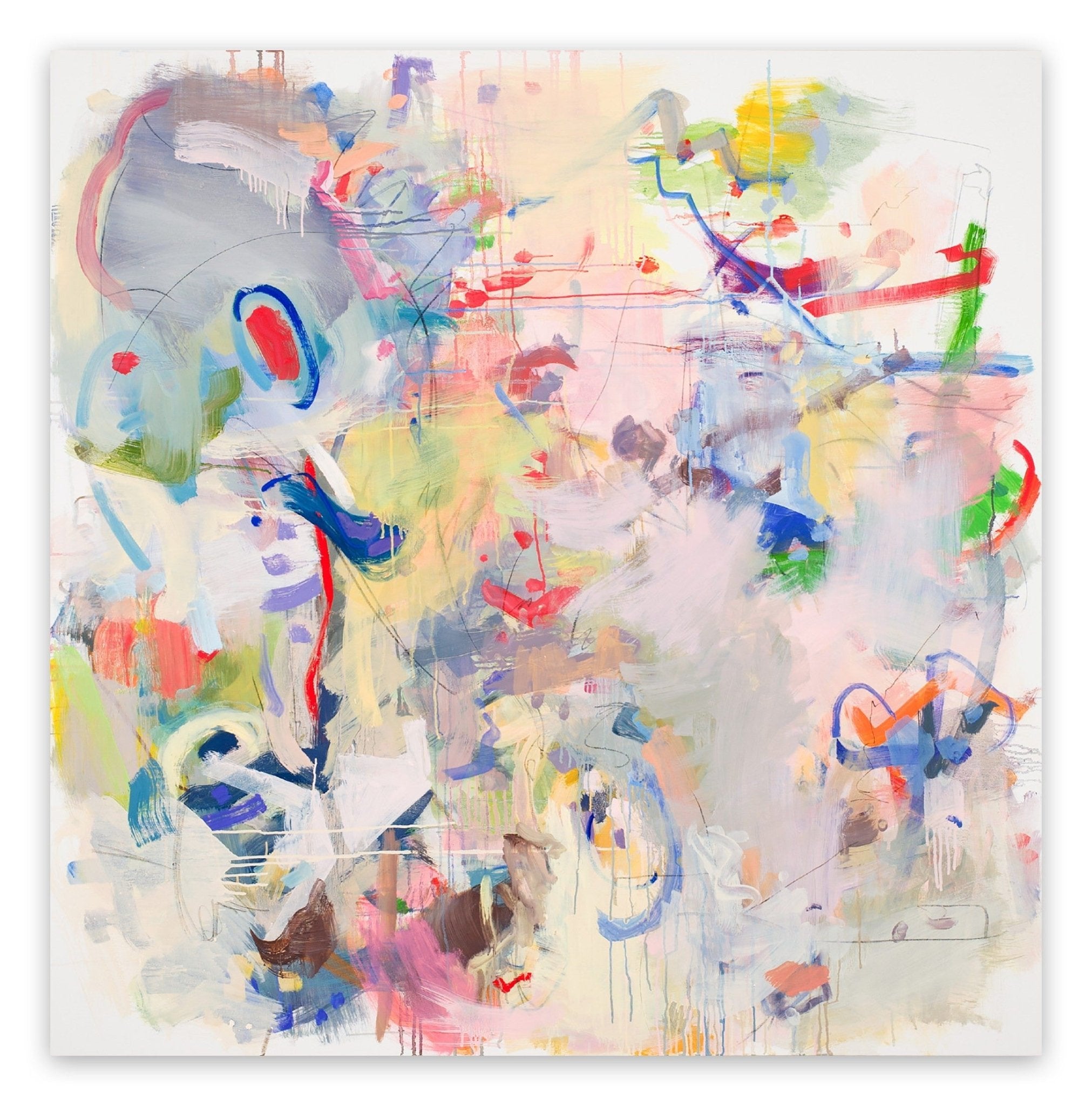 Gesture - Gina Werfel - Abstract Painting - Ideelart