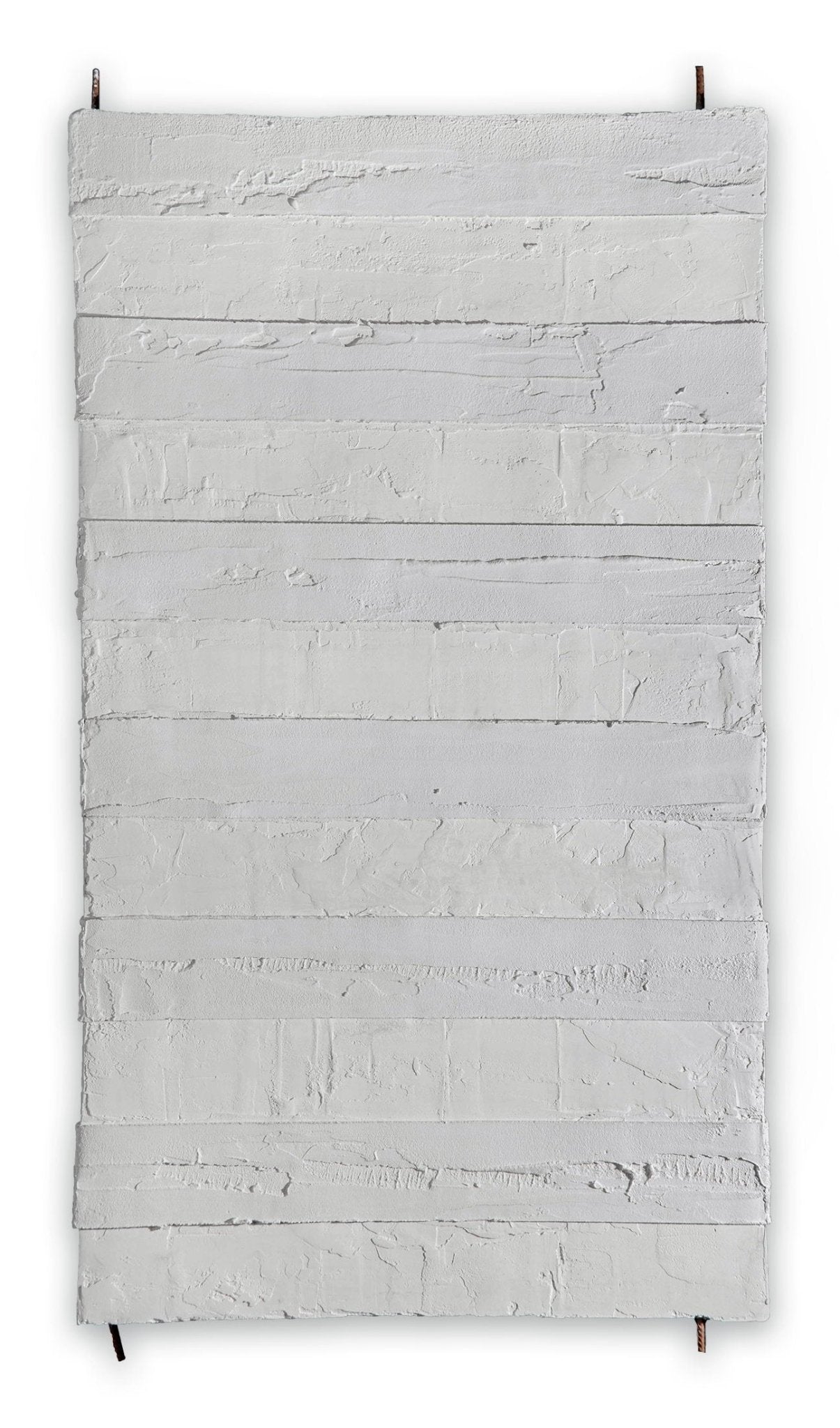White Stripes - Pierre Auville - Abstract Mixed Media - Ideelart