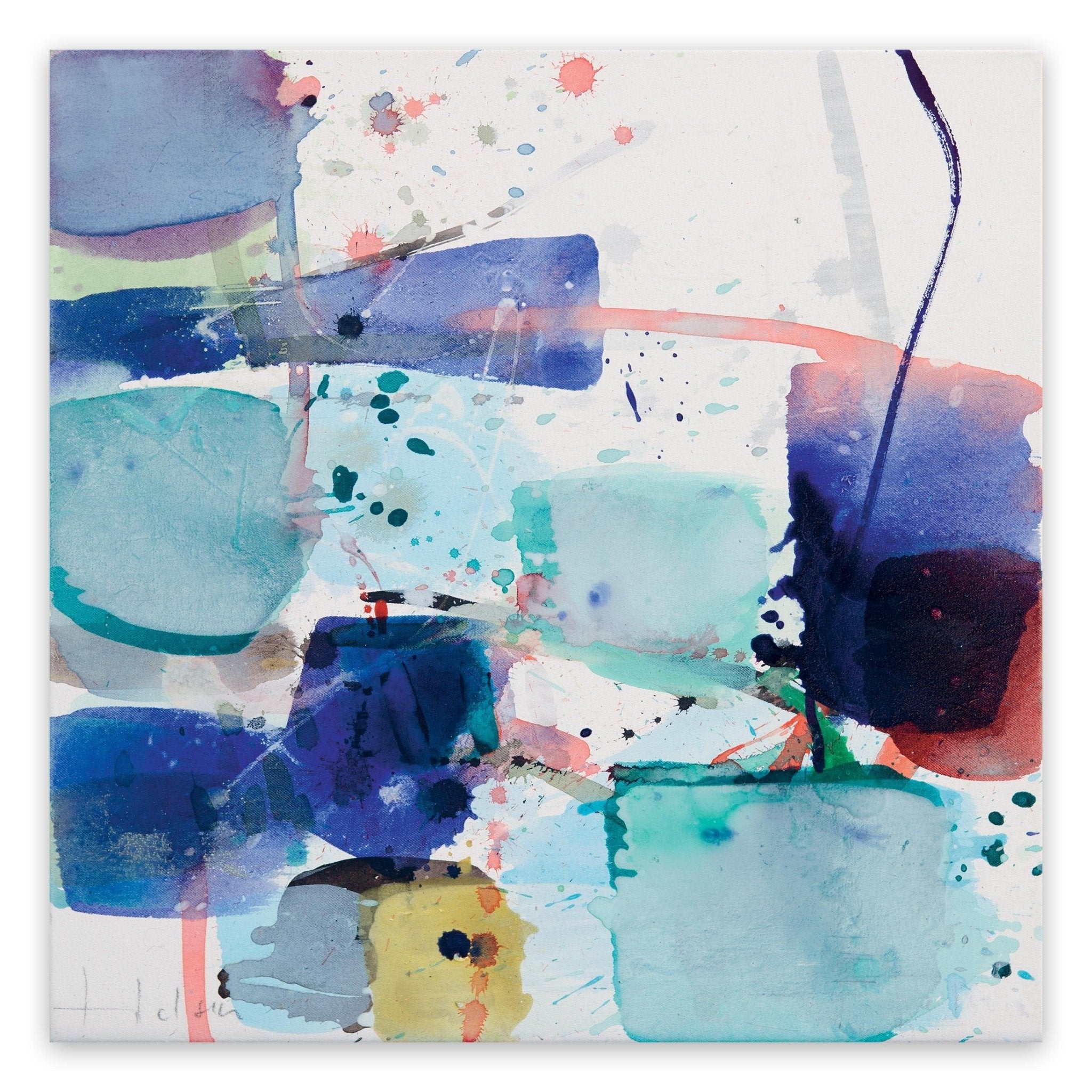 Open Space - Greet Helsen - Abstract Painting - Ideelart